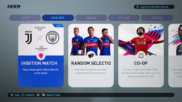 PES 2019 - GRAPHIC MODS FOR PES 2019 FOR FIFA 19 PES 2019 - GRAPHIC MODS FOR PES 2019 FOR FIFA 19
