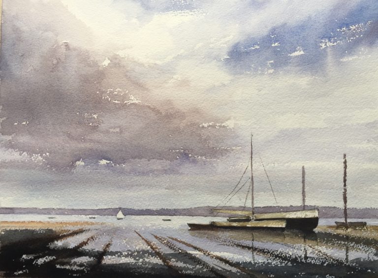 After 'End of the Hard. Pin Mill' by Edward Seago - take three...