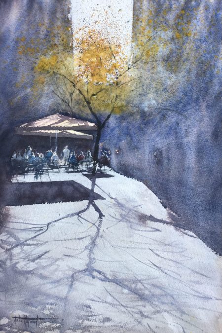 Sunlit Cafe, Barcelona