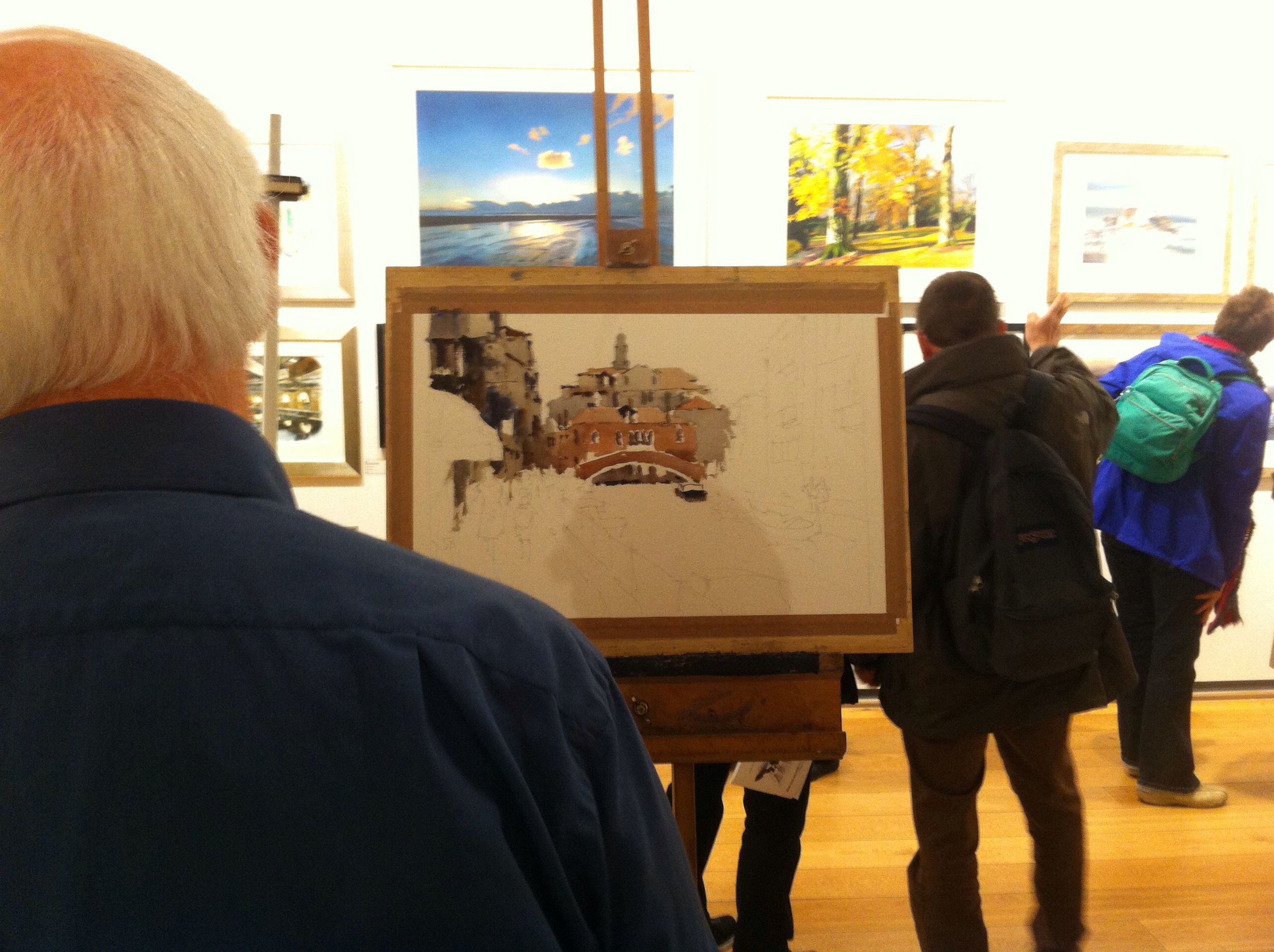 Over the master's shoulder...