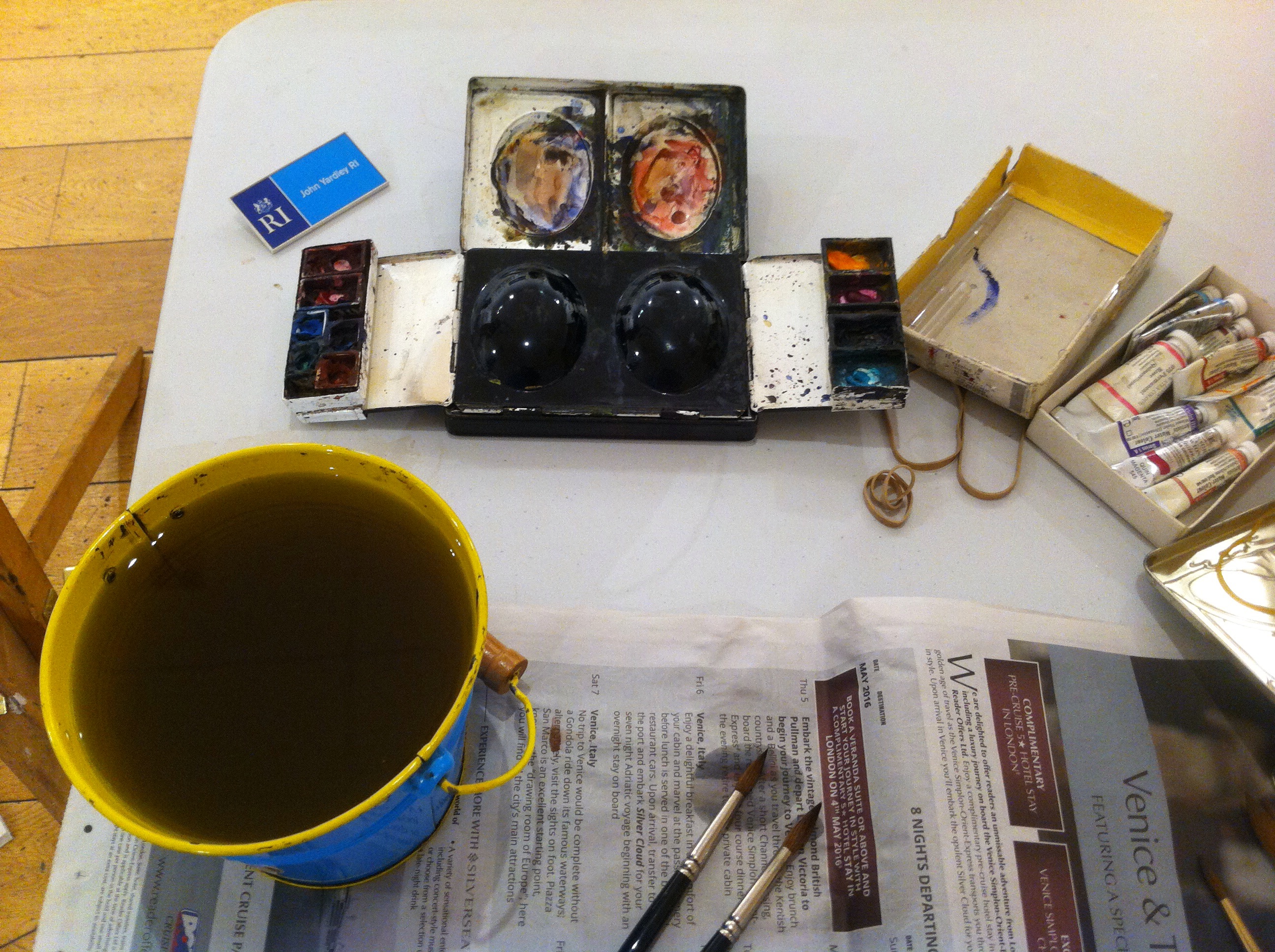 The tools of the trade...