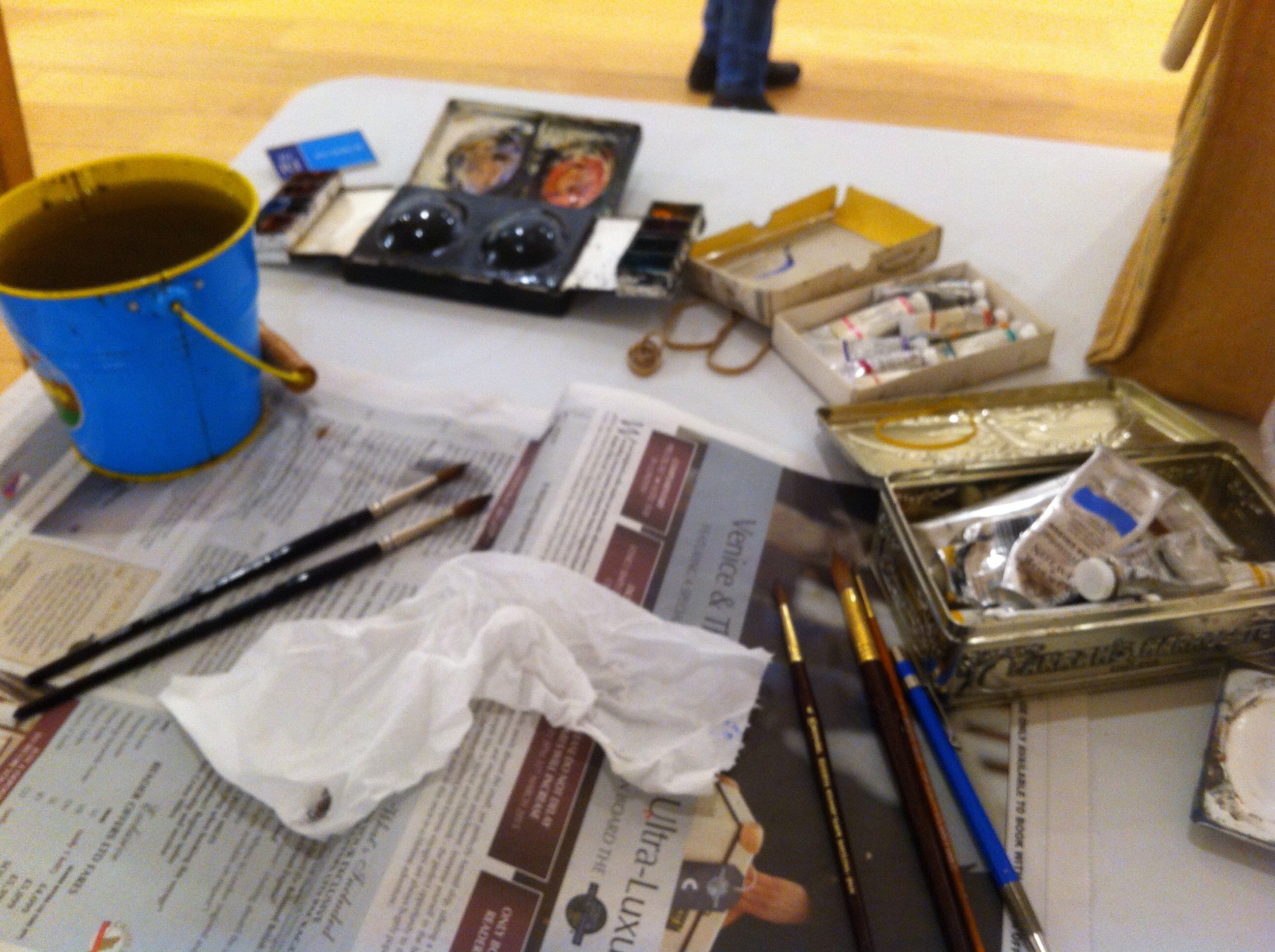 The tools of the trade...