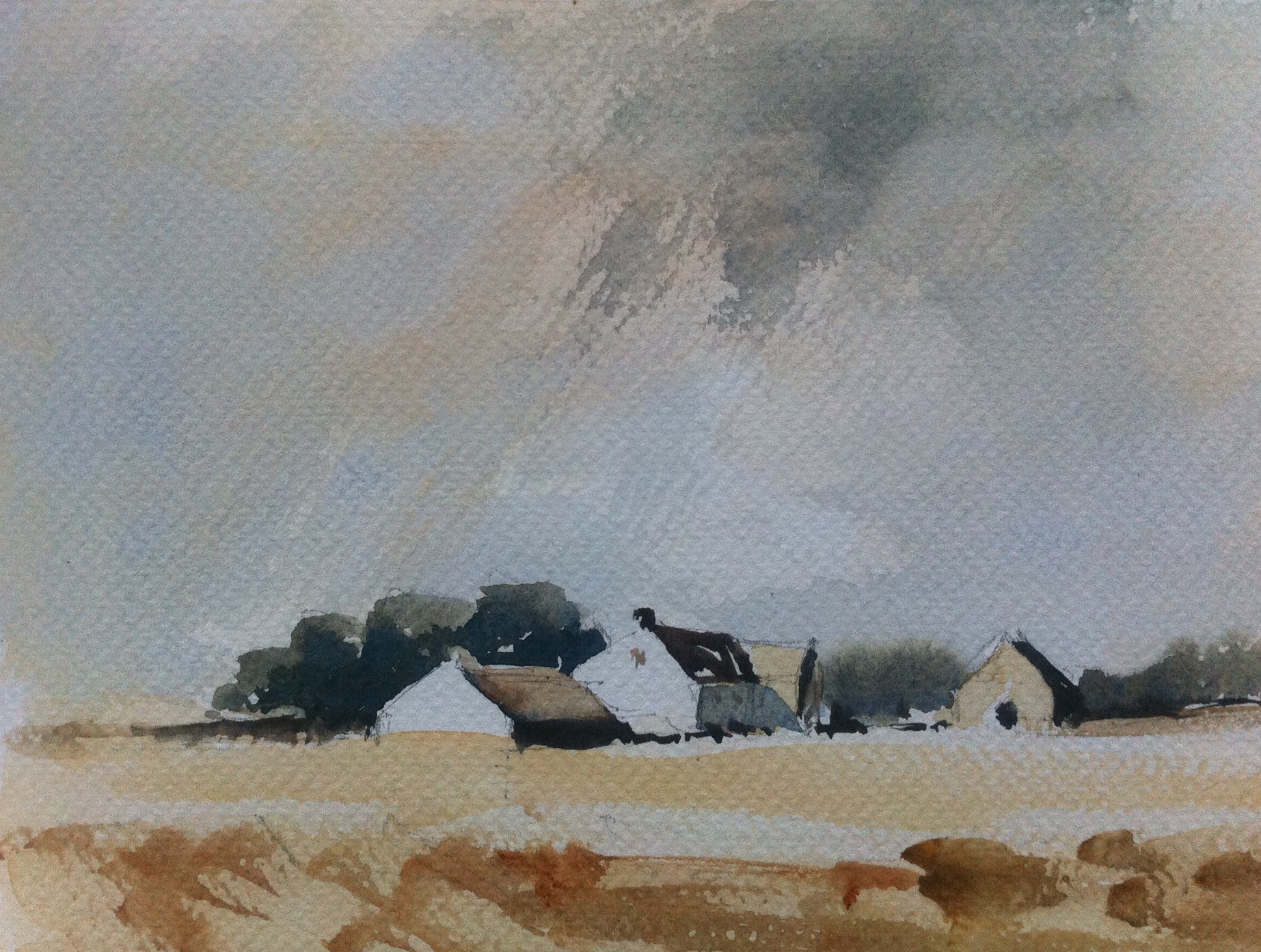 Painted in an A5 Arboreta Watercolour sketchbook