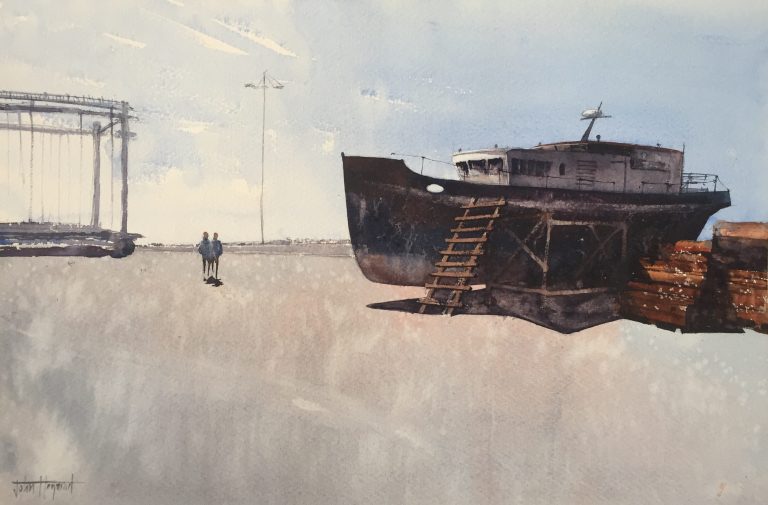 Quiet day at the docks