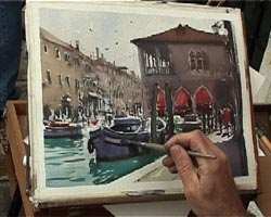 Still from the Atmosphere and Mood in Watercolour DVD